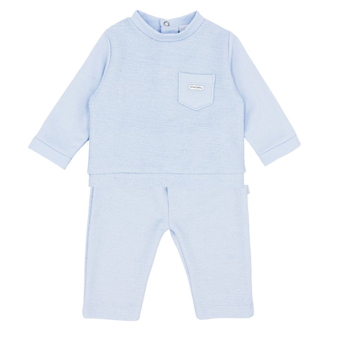 Picture of Blues Baby Boys Blue Two Piece Tracksuit