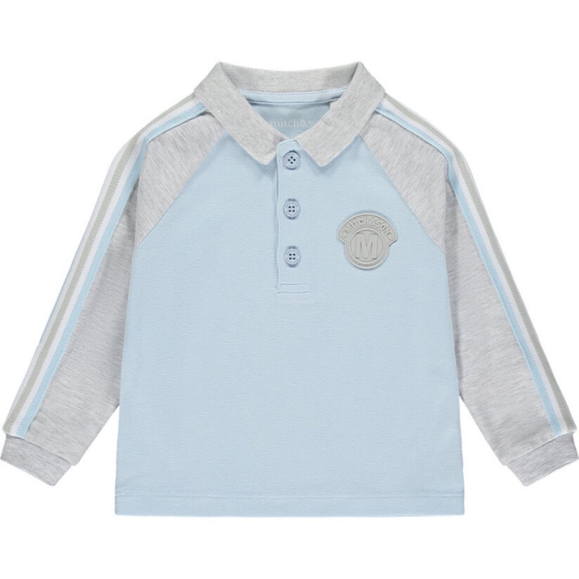 Picture of Mitch & Son Boys 'Noel' Blue Polo Top