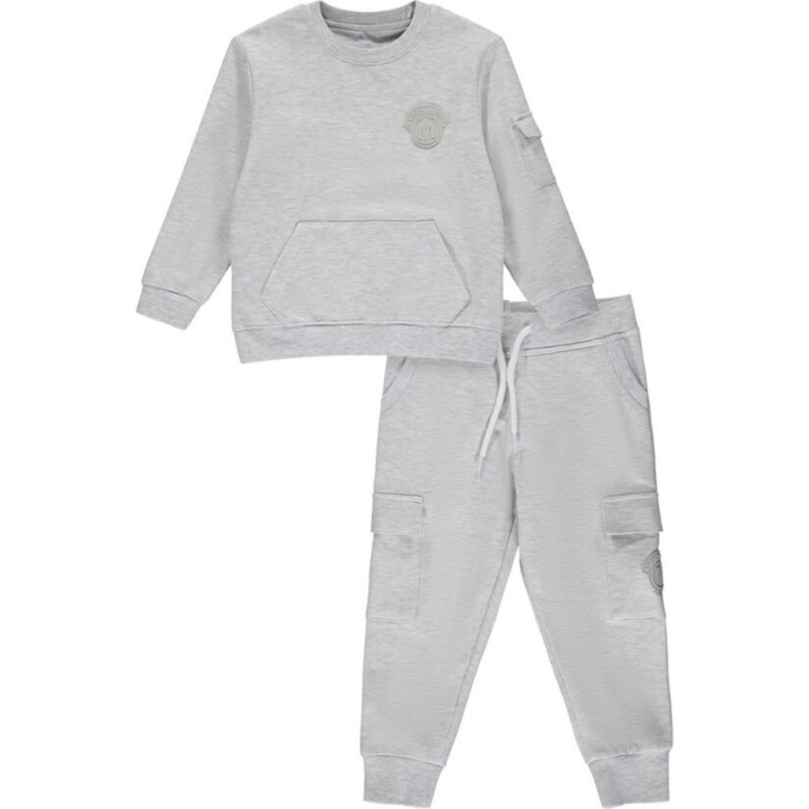 Picture of Mitch & Son Boys 'Nobel' Grey Tracksuit