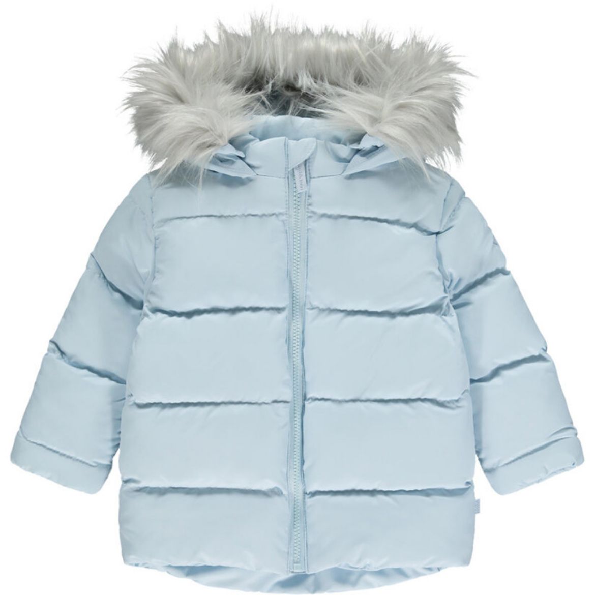 Picture of Mitch & Son Boys 'Niko' Blue Faux Fur Coat