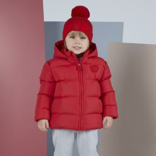 Picture of Mitch & Son Boys 'Oscar' Red Coat