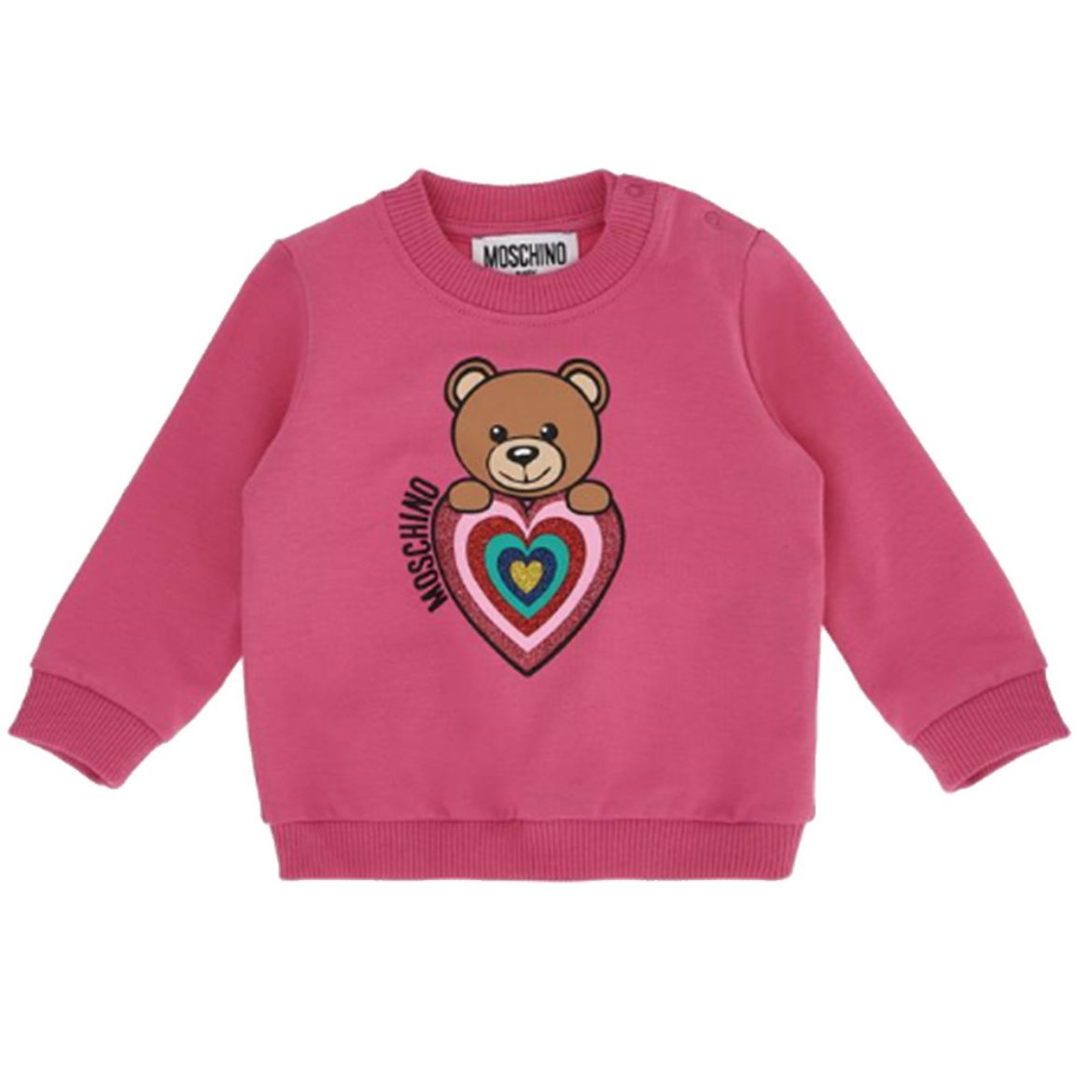 Picture of Moschino Baby Girls Fucshia Pink Jumper