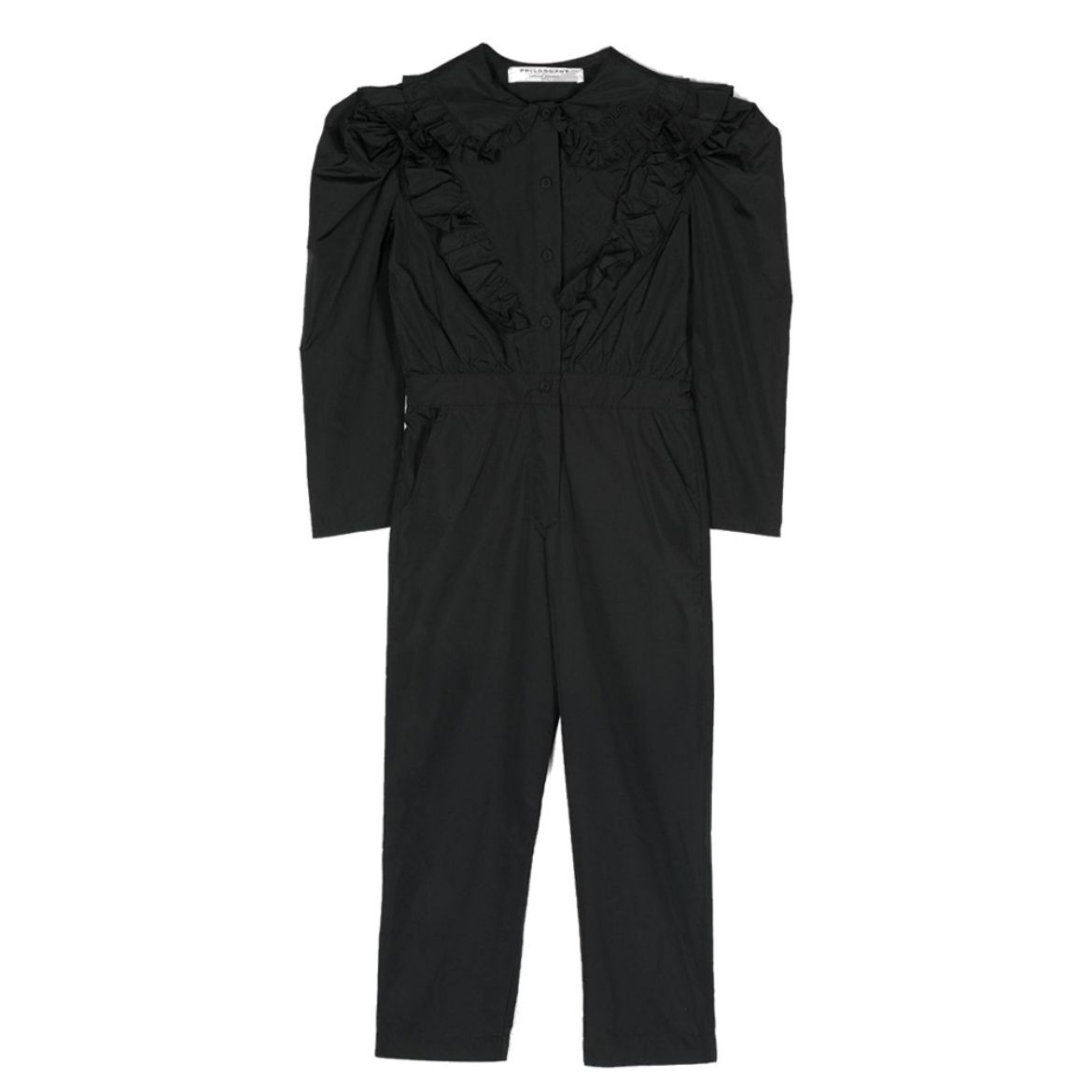 Picture of Philosophy Di Lorenzo Black Jumpsuit