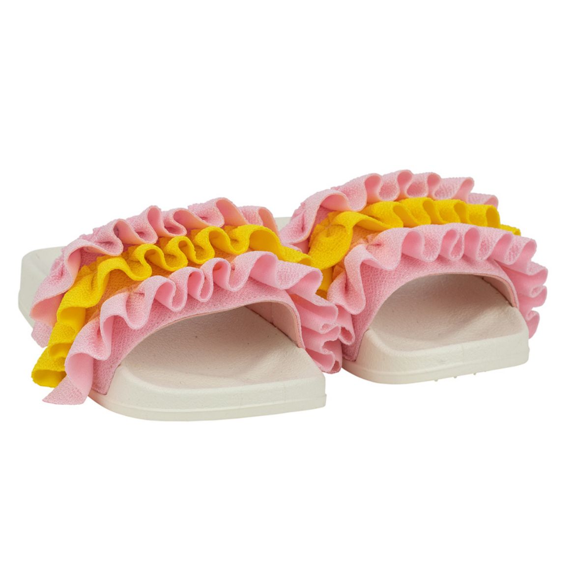 Picture of A Dee Frilly Pink Sliders