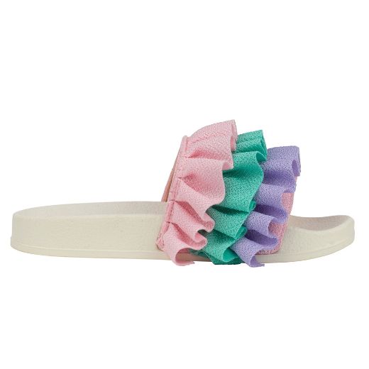 Picture of A Dee Frilly Lilac Sliders
