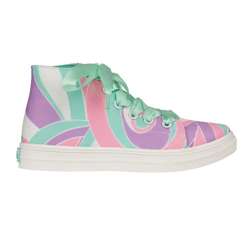 Picture of A Dee Jazzy Lilac Printed High Top