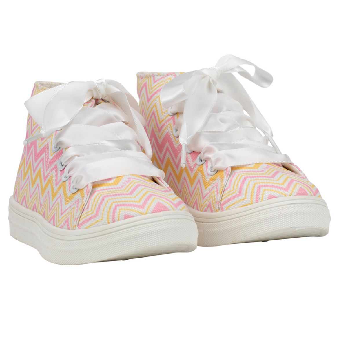 Picture of A Dee Jazzy Pink Printed High Top