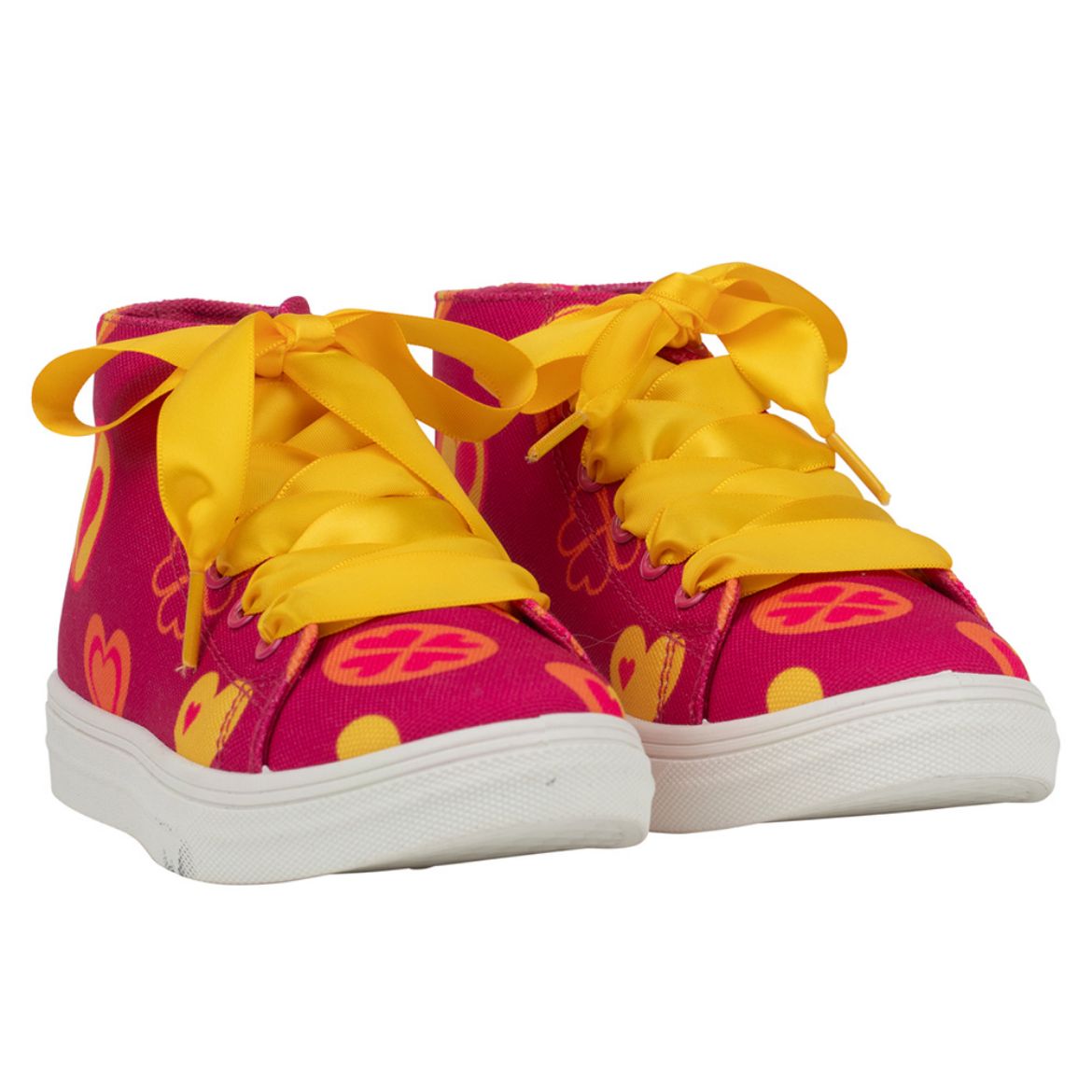Picture of A Dee Jazzy Fuschia Printed High Top
