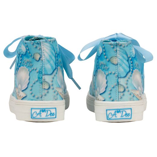 Picture of A Dee Jazzy Blue Printed High Top