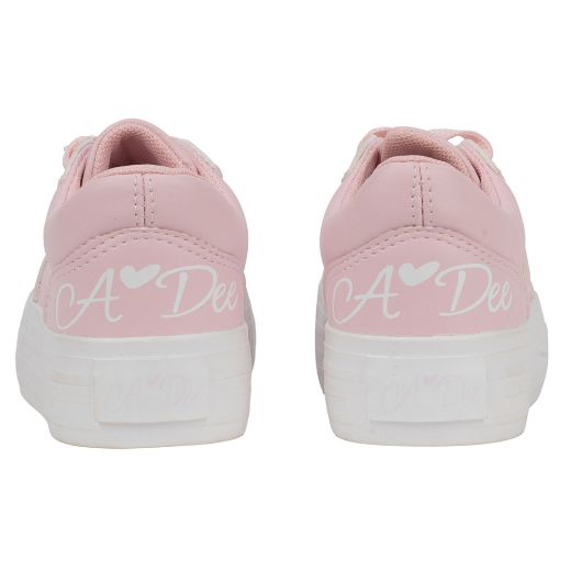 Picture of A Dee Patty Pink Platform Trainer