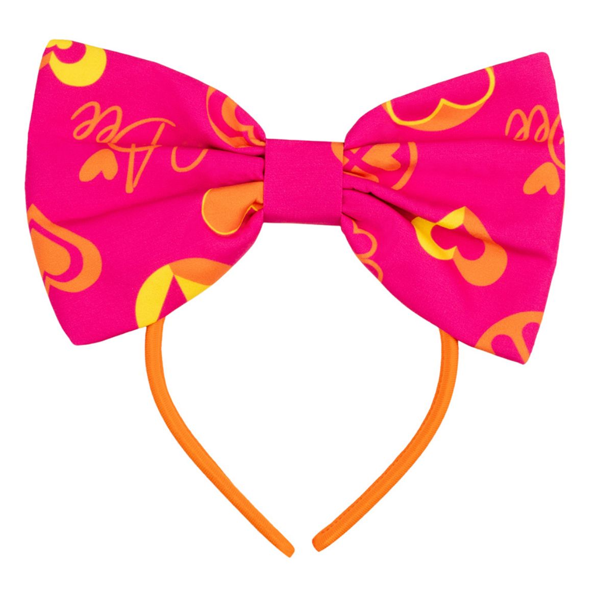 Picture of A Dee Mina Pink Heart Print Hairband