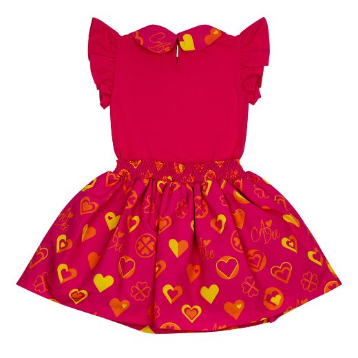 Picture of A Dee Molly Heart Printed Dress