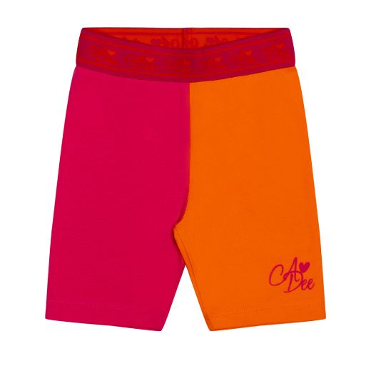Picture of A Dee Marnie Orange Cycling Short Set