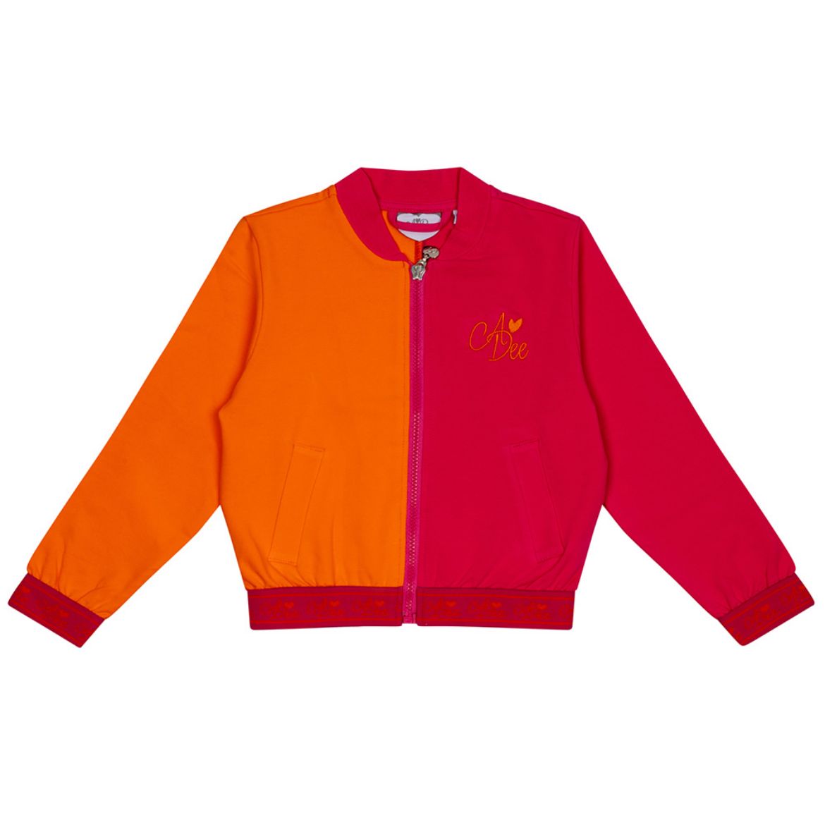 Picture of A Dee Mandy Colour Block Bomber Jacket