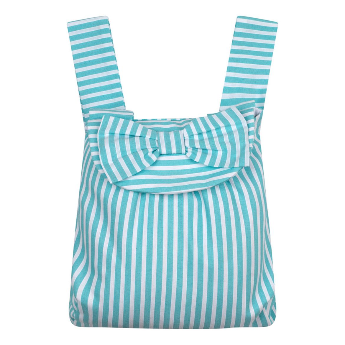 Picture of A Dee Opal Blue Striped Bag