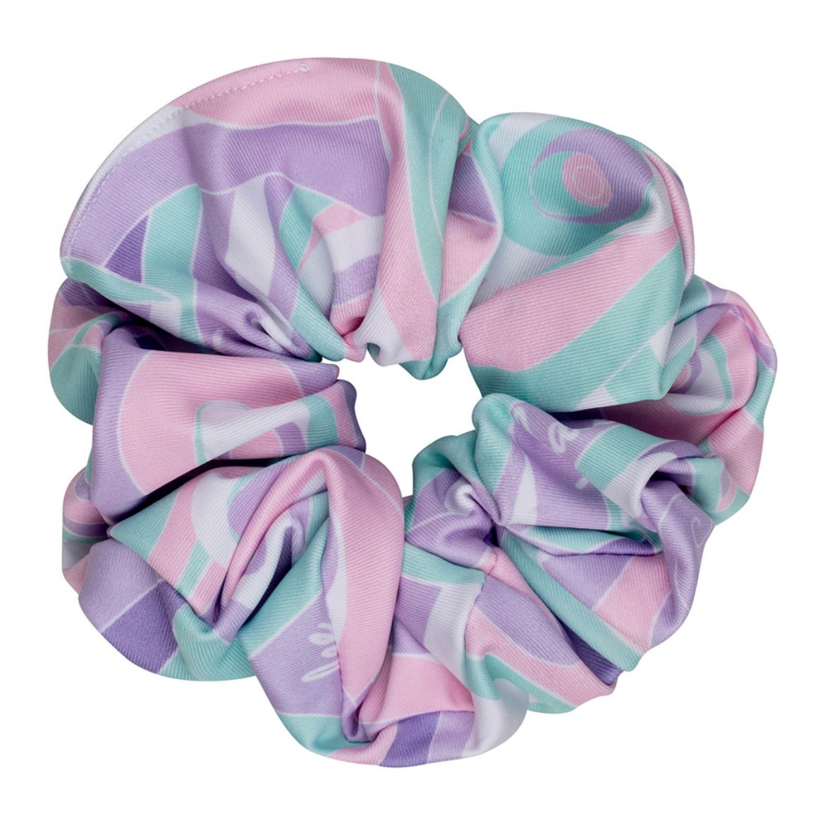Picture of A Dee Nia Lilac Printed Scrunchie