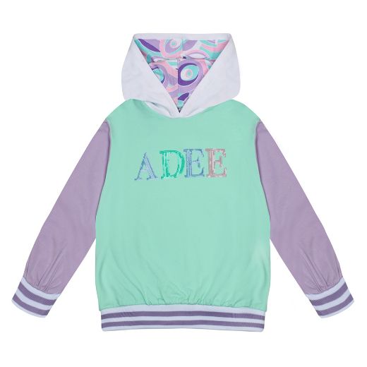 Picture of A Dee Nellie Mint Hooded Cycling Set