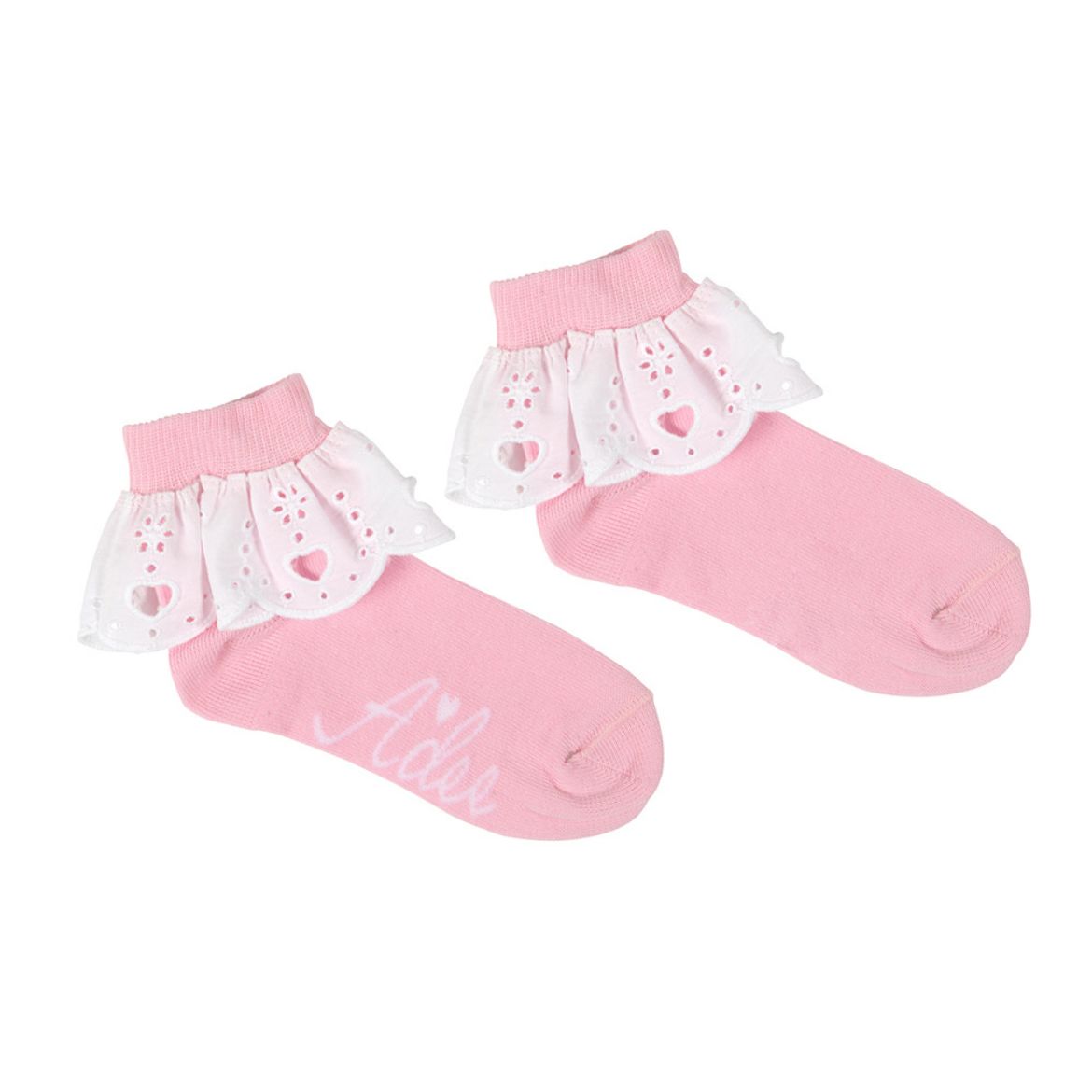 Picture of A Dee Lenni Pink Ankle Socks
