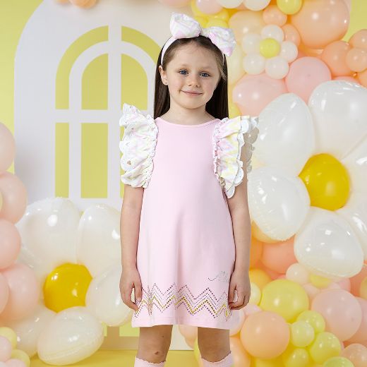 Picture of A Dee Lynne Pink Bow Dress