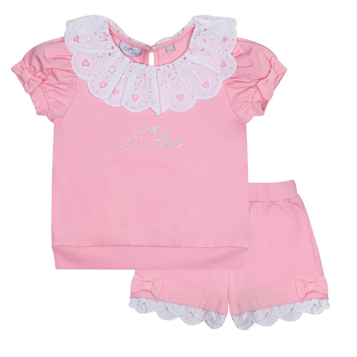 Picture of A Dee Linda Pink Short Set