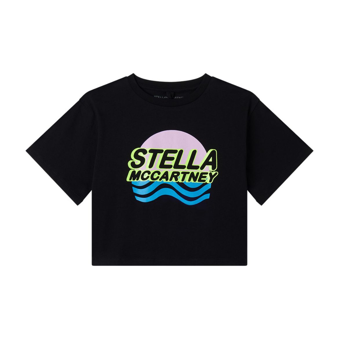 Picture of Stella Mc Cartney Girls Black T-Shirt