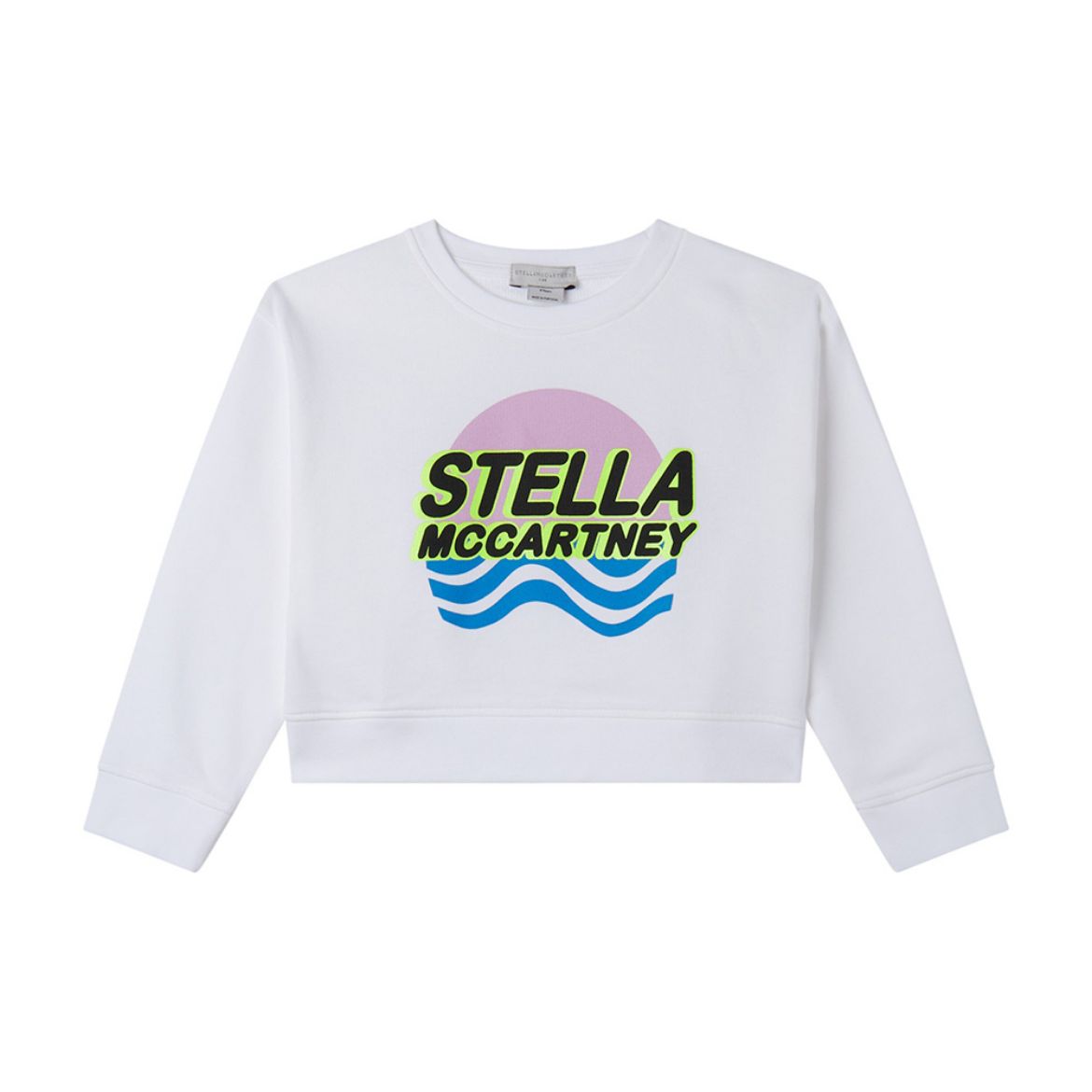 Picture of Stella Mc Cartney Girls White Stella Jumper