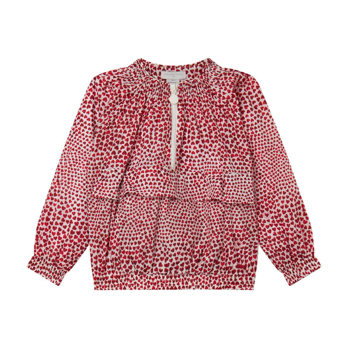 Picture of Stella Mc Cartney Girls Red Heart Jacket