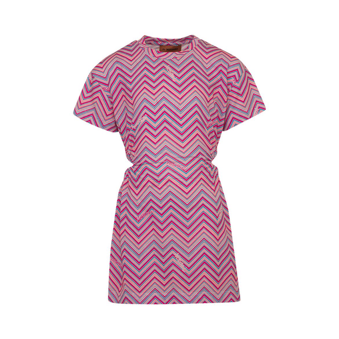 Picture of Missoni Girls Pink Printed Dress