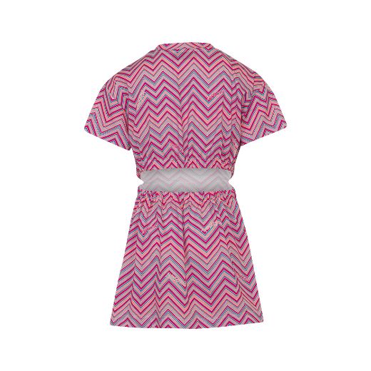 Picture of Missoni Girls Pink Printed Dress