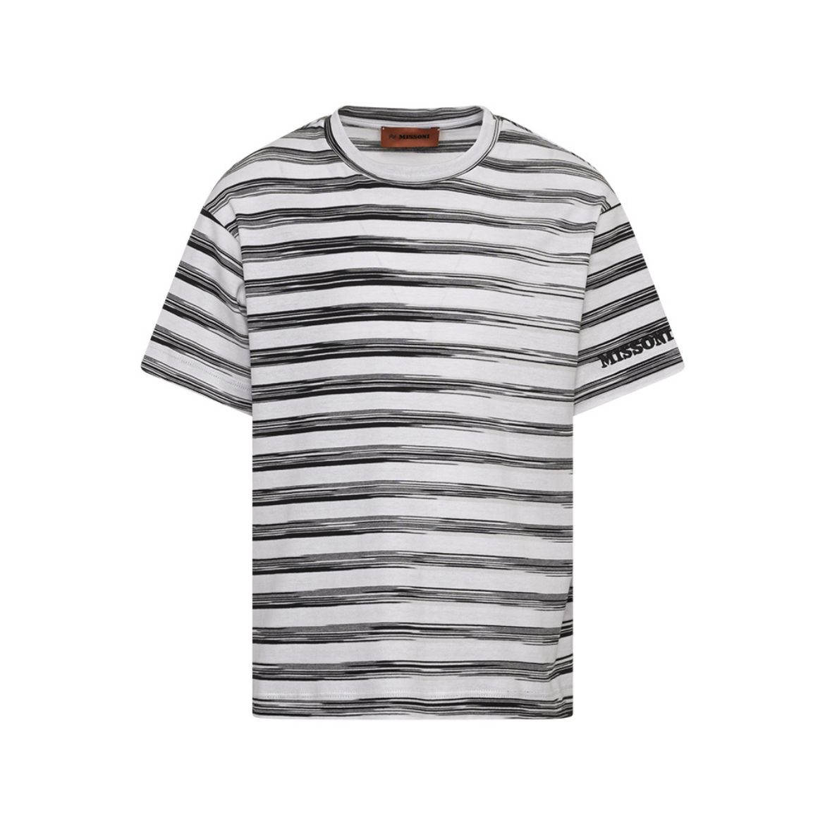 Picture of Missoni Boys Black & White Striped T-Shirt