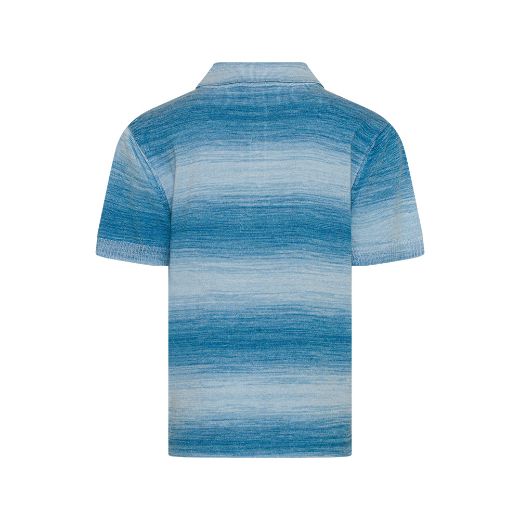 Picture of Missoni Blue Printed Polo