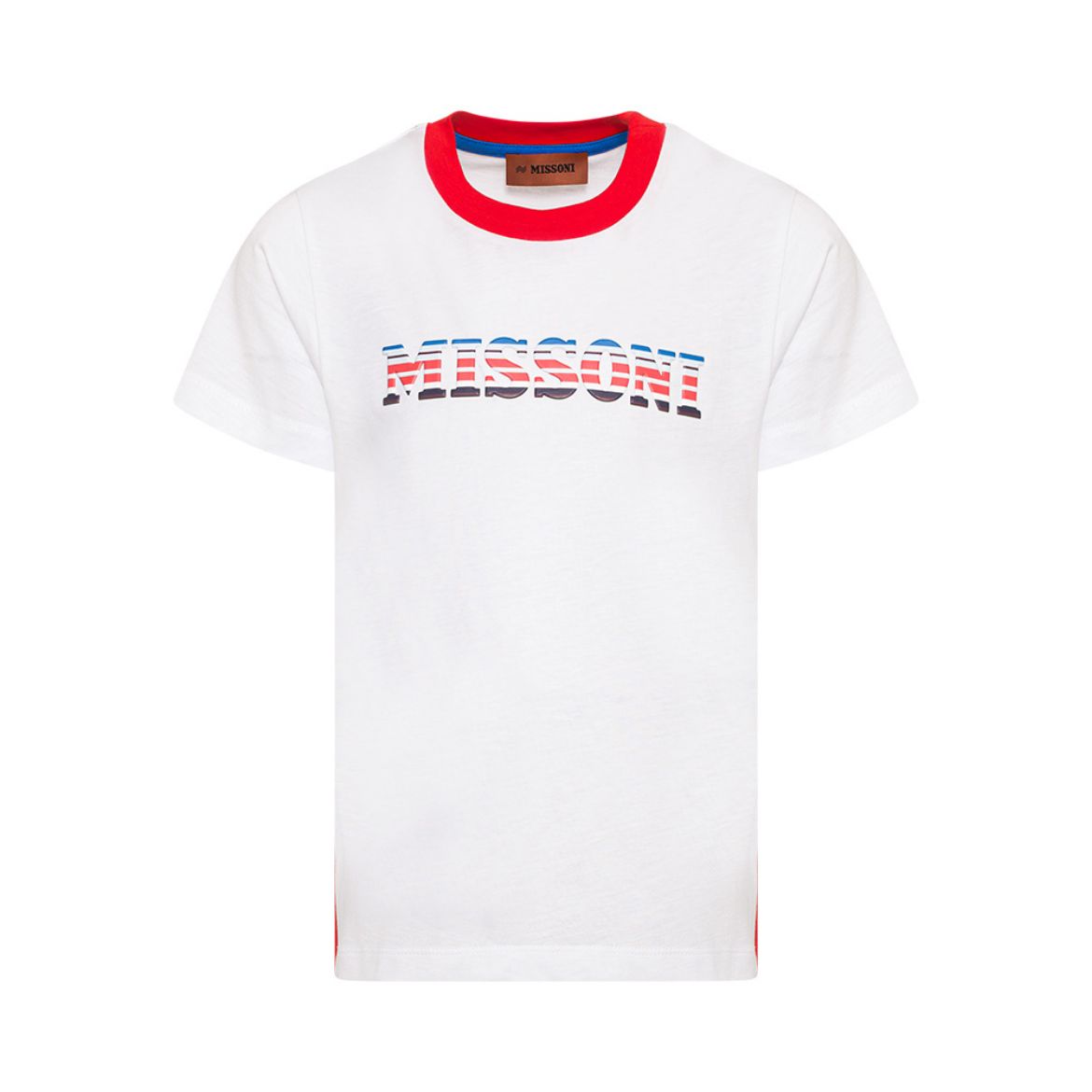 Picture of Missoni Boys White Logo T-Shirt