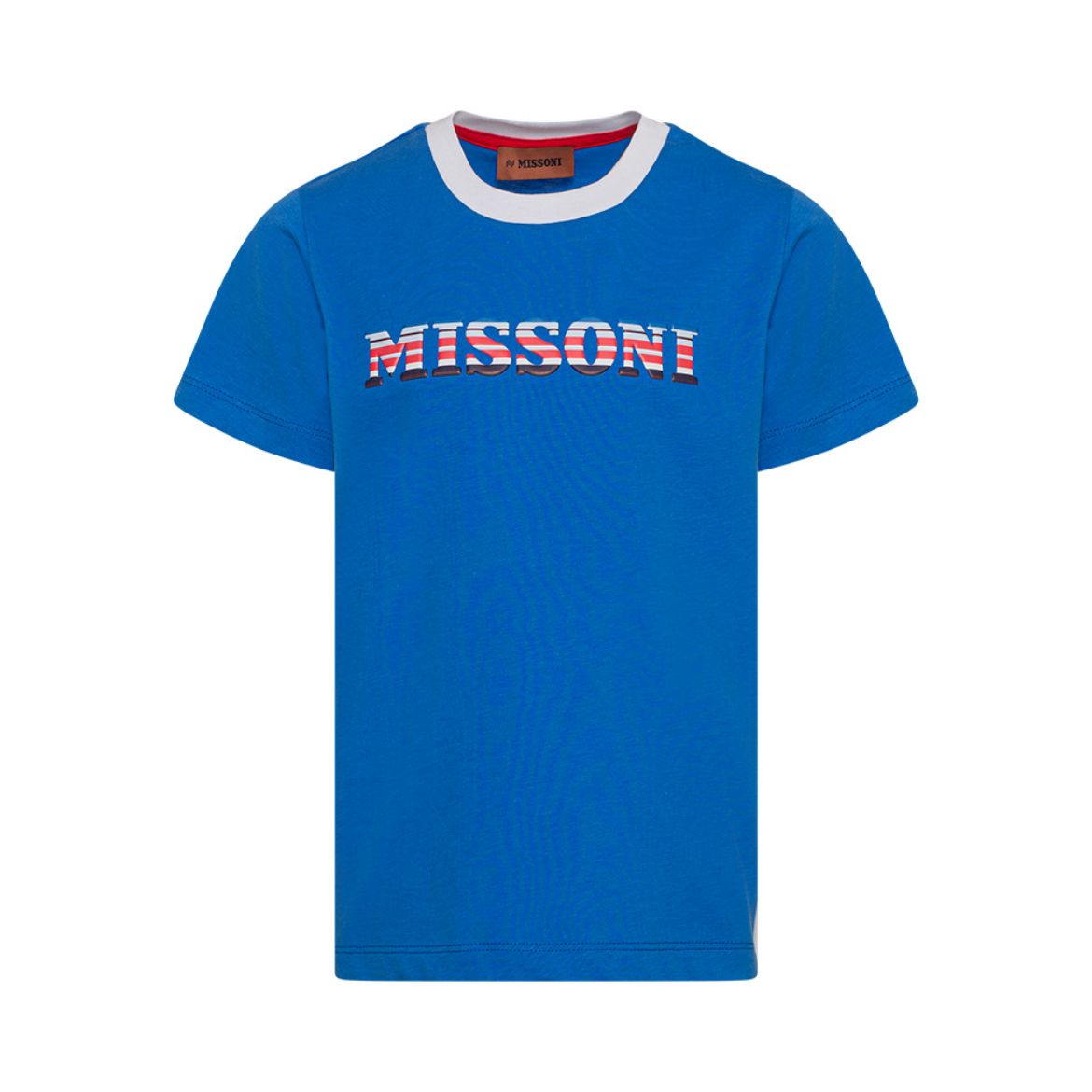 Picture of Missoni Boys Blue Logo T-Shirt