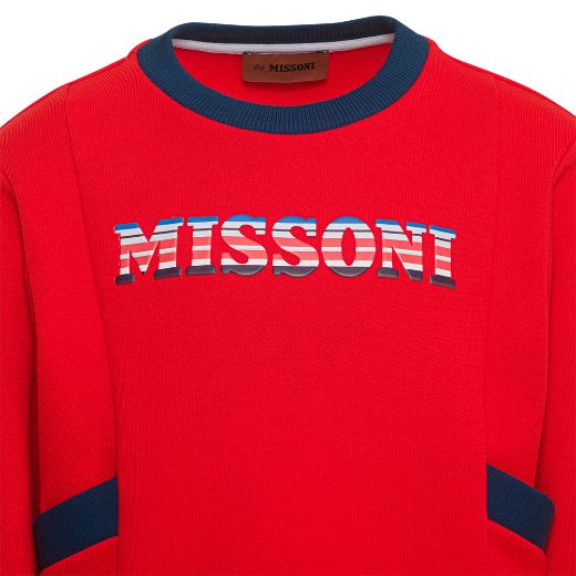 Picture of Missoni Boys Red Jumper