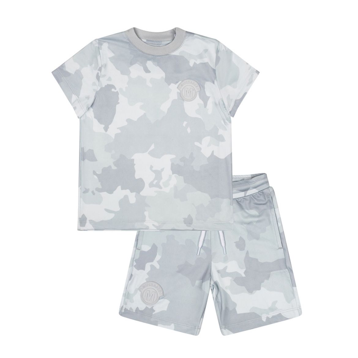 Picture of Mitch & Son Wesley Grey Camouflage Short Set 