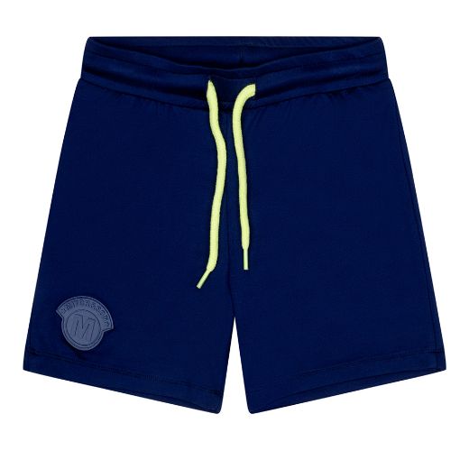 Picture of Mitch & Son Wyatt Navy & Green Polo Short Set