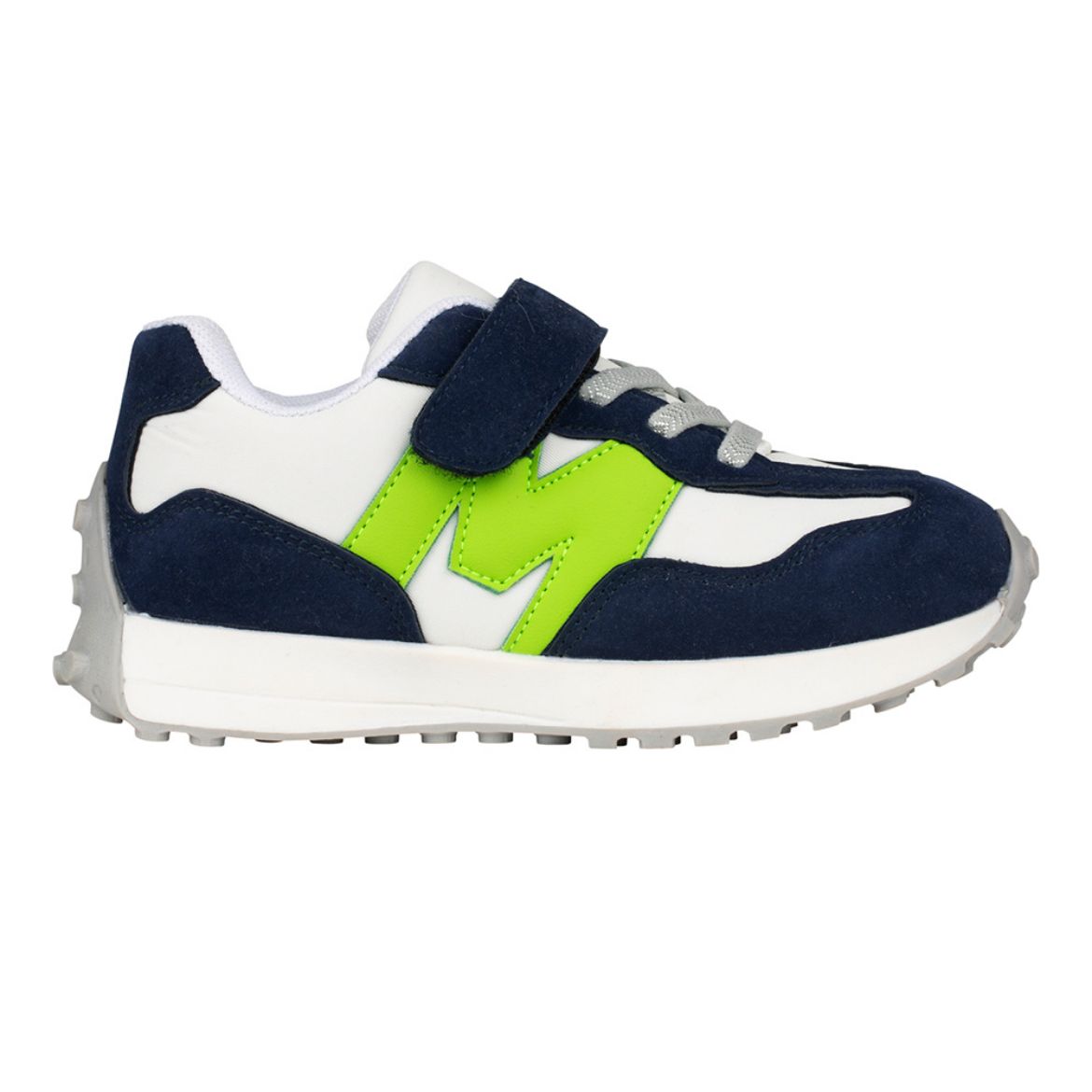 Picture of Mitch & Son Runner Navy Trainers