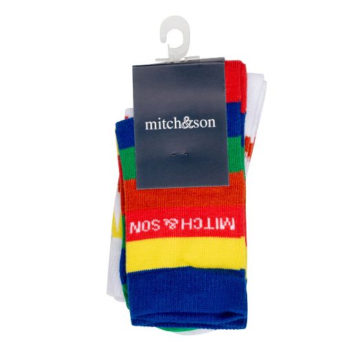 Picture of Mitch & Son Vidal Multi 2 Pack of Socks