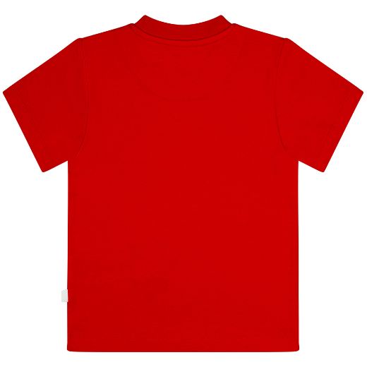 Picture of Mitch & Son Vinny Red Jigsaw T-Shirt