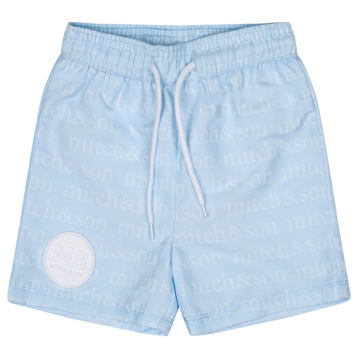 Picture of Mitch & Son Triston Blue Swimshorts 