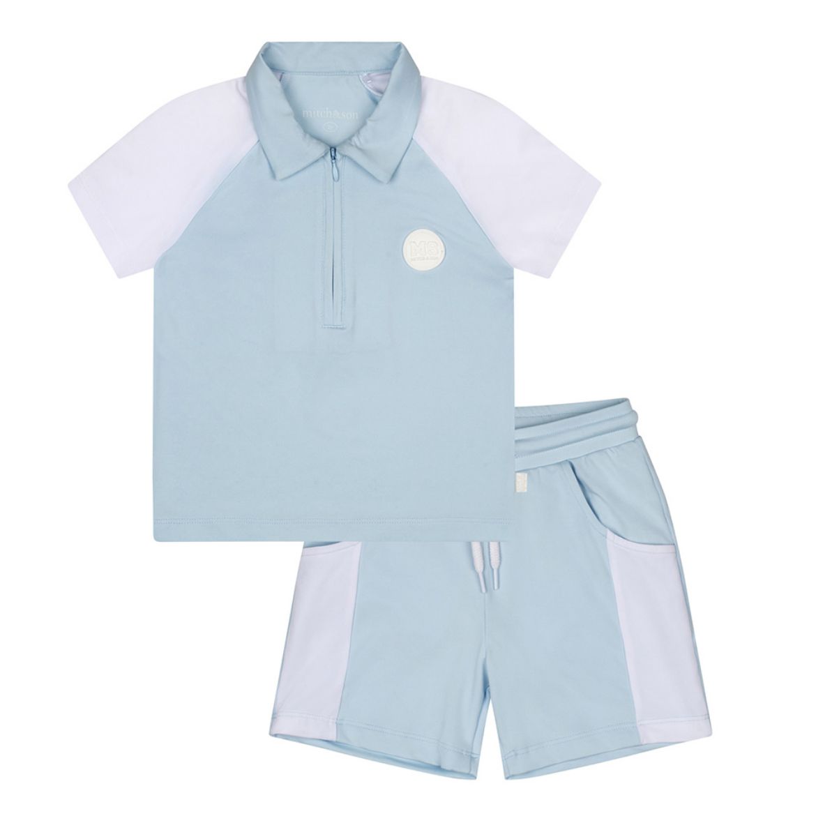 Picture of Mitch & Son Trex Blue Polo Set
