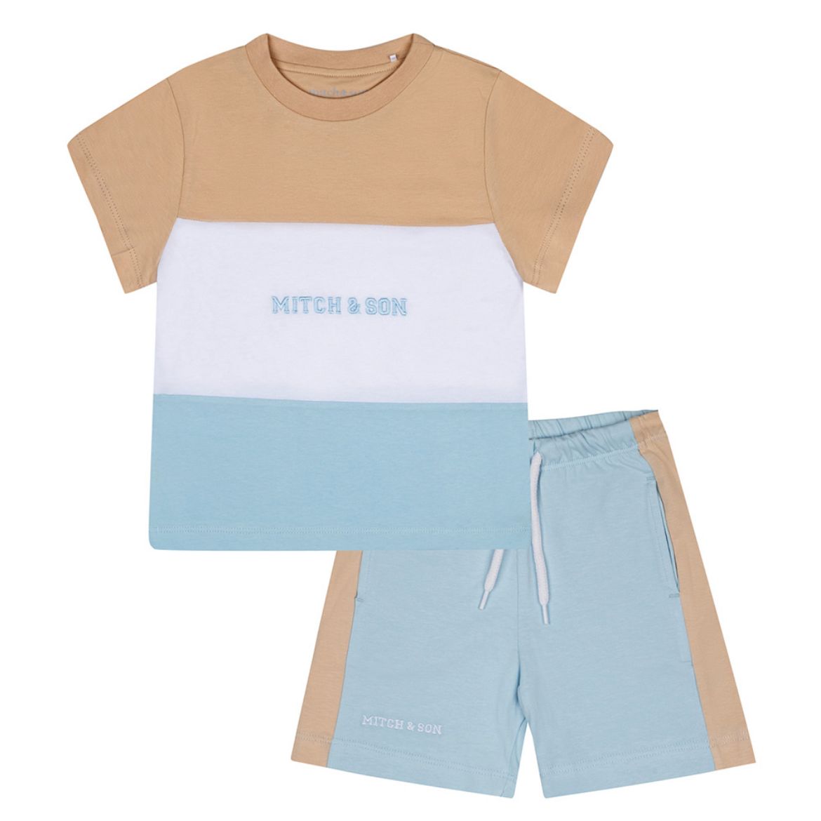 Picture of Mitch & Son Toby Blue Short Set