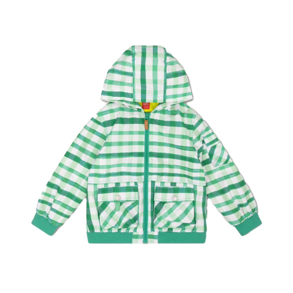 Picture of Oilily Boys Cosmic Green Check Jacket