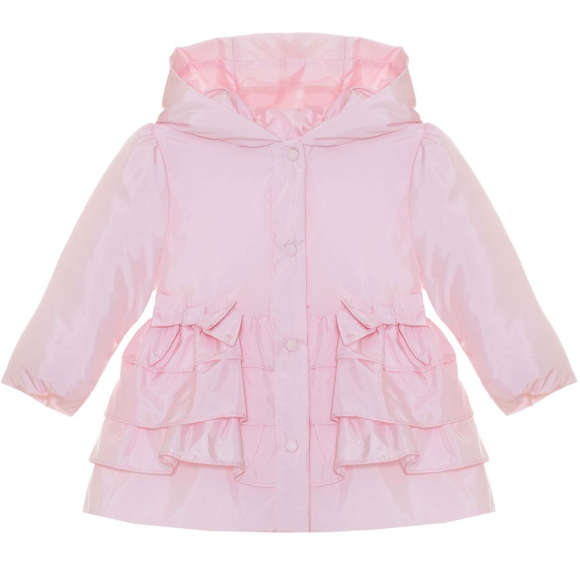 Picture of Patachou Girls Pink Hooded Jacket