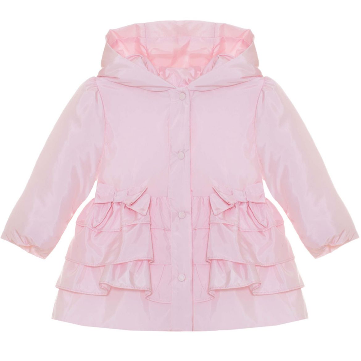 Picture of Patachou Girls Pink Hooded Jacket