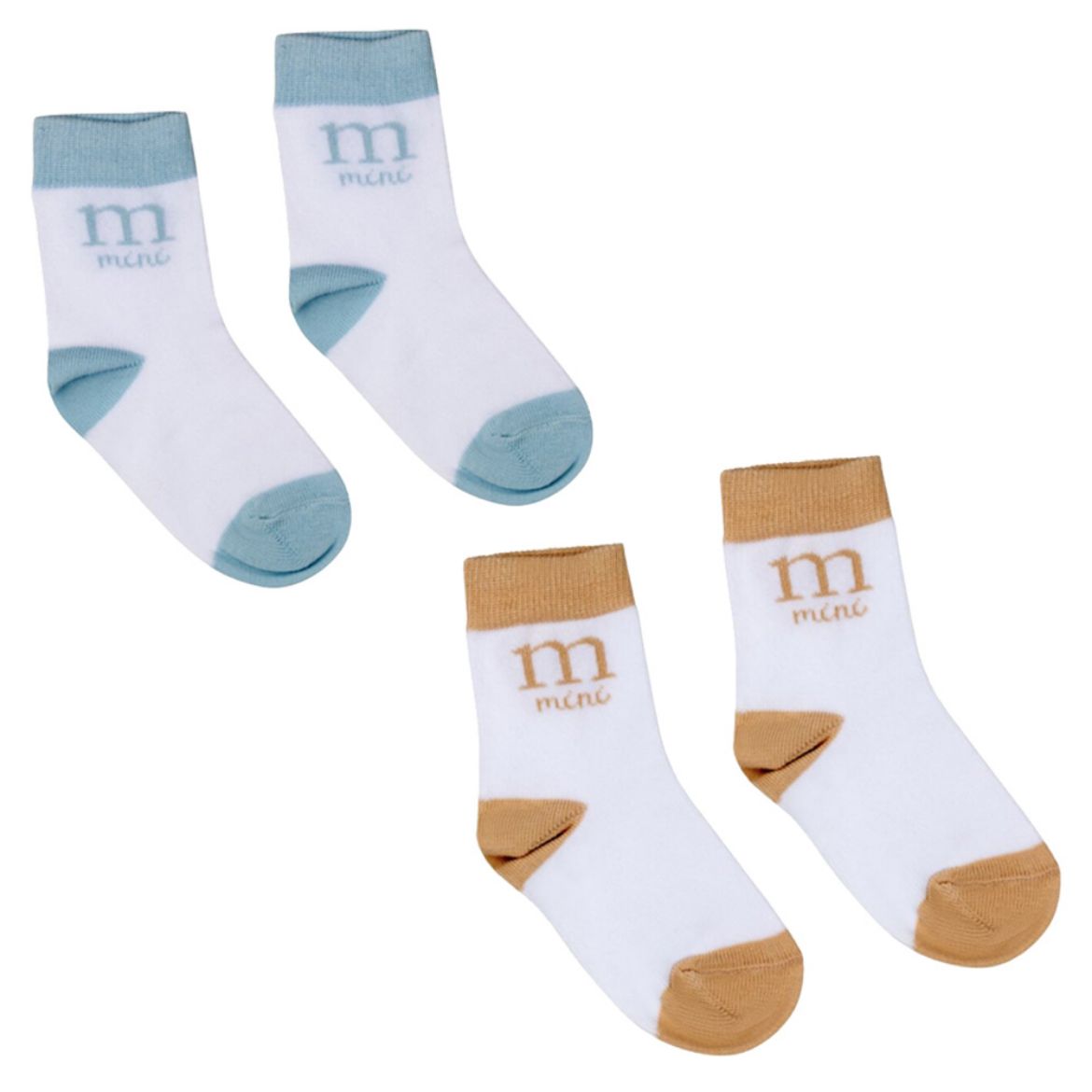 Picture of Mitch & Son Mini Boys 'Sterling' 2 Pack Of Socks