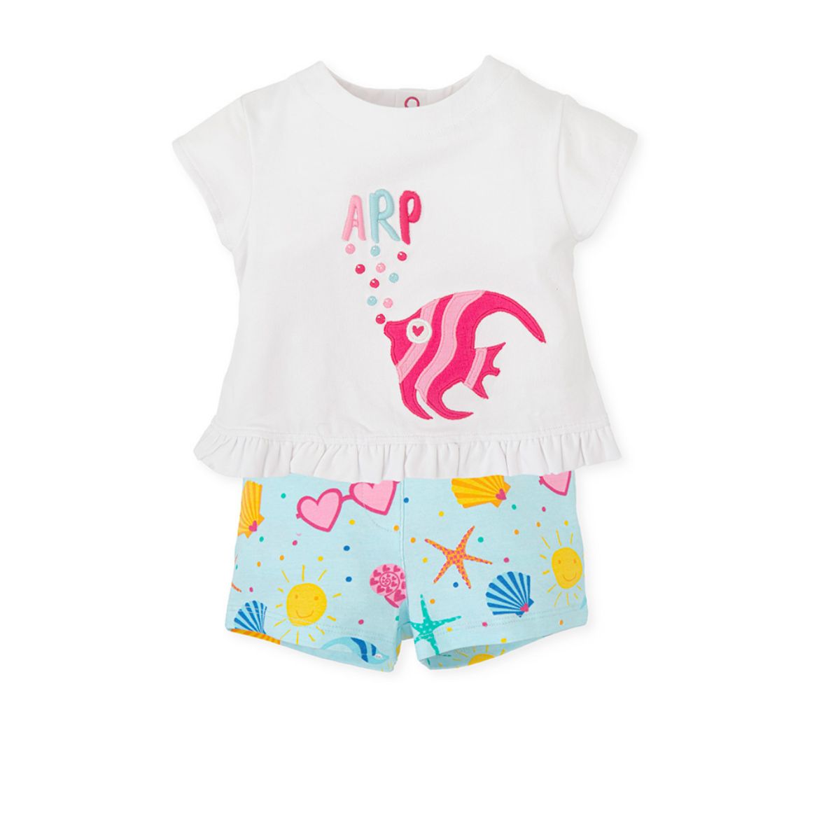 Picture of Agatha Ruiz De La Prada Fish Top & Shorts Set