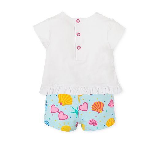 Picture of Agatha Ruiz De La Prada Fish Top & Shorts Set