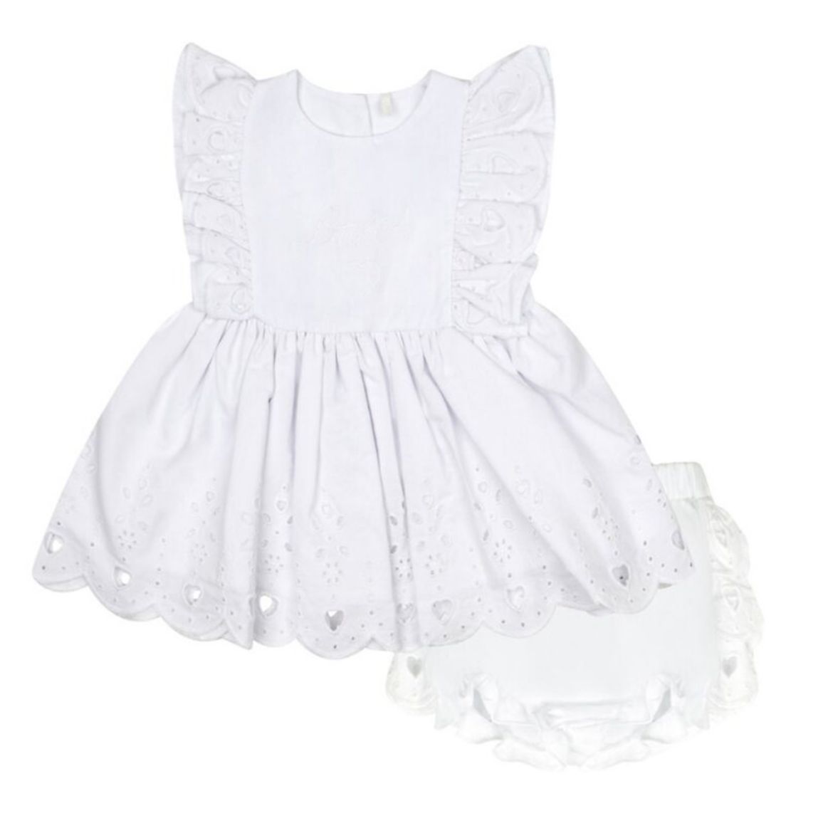 Picture of Little A Baby Girls 'Juniper' White Dress