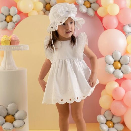 Picture of Little A Baby Girls 'Juniper' White Dress